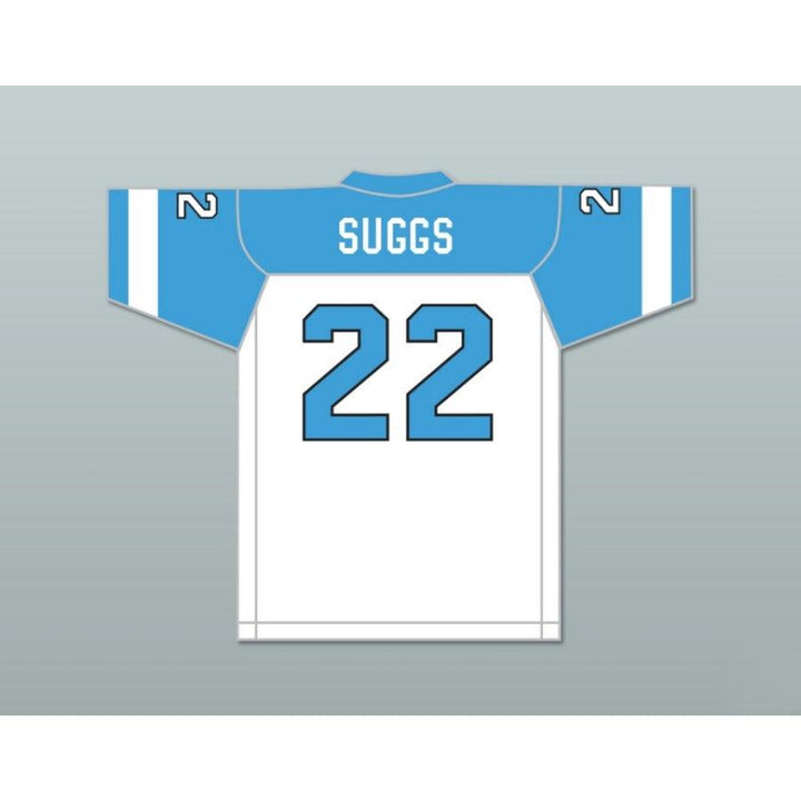 CAMISETA DE FÚTBOL PERSONALIZADA con Cualquier Nombre y Número RICKY SUGGS 22 ARLEN COUGARS DE INSTITUTO, Local, Parte Superior Bordada S-6XL