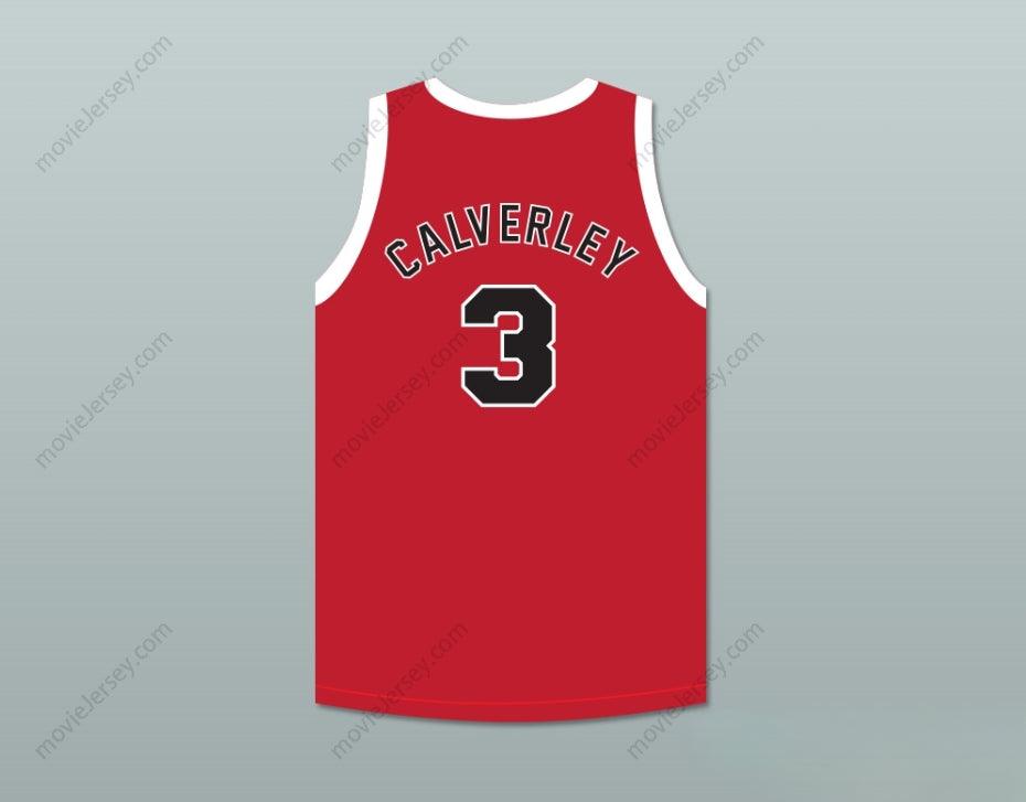 PERSONALIZABLE CUALQUIER Nombre Número ERNIE CALVERLEY 3 PROVIDENCE STEAMROLLERS CAMISETA DE BALONCESTO Cosida S-6XL
