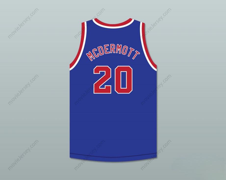 PERSONALIZA CUALQUIER Nombre Número BOBBY MCDERMOTT 20 FORT WAYNE ZOLLNER CAMISETA DE BALONCESTO Cosido S-6XL
