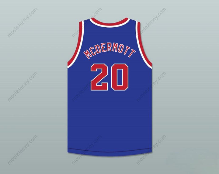 PERSONALIZA CUALQUIER Nombre Número BOBBY MCDERMOTT 20 FORT WAYNE ZOLLNER CAMISETA DE BALONCESTO Cosido S-6XL