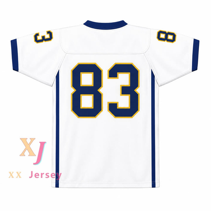 Custom Tariq Woolen 83 Arlington Heights High School Yellow Jackets Football Jersey