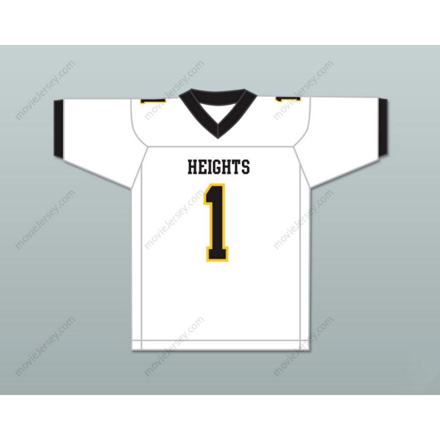 PERSONALIZA CUALQUIER Nombre Número TRAVIS KELCE 1 CAMISETA Fútbol Americano CLEVELAND HEIGHTS HIGH SCHOOL TIGERS con costuras Tallas S-6XL