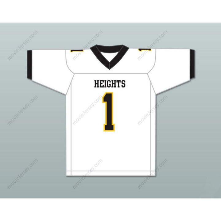 PERSONALIZA CUALQUIER Nombre Número TRAVIS KELCE 1 CAMISETA Fútbol Americano CLEVELAND HEIGHTS HIGH SCHOOL TIGERS con costuras Tallas S-6XL
