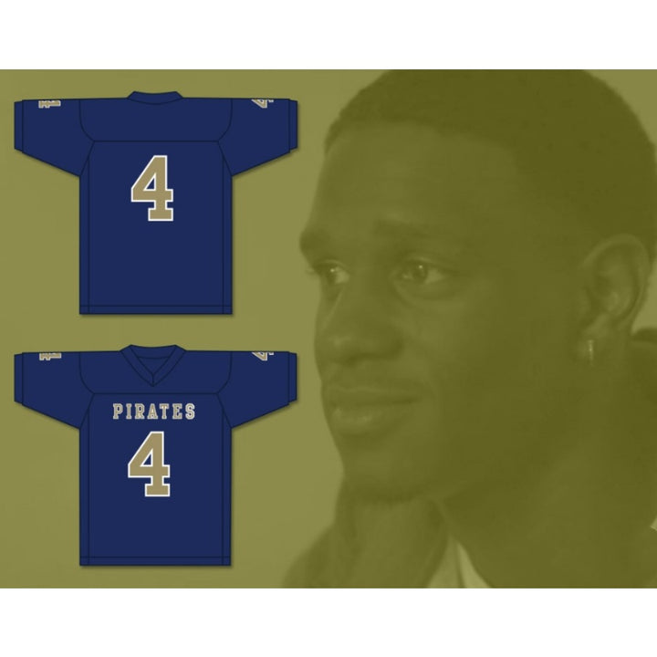 CUSTOM ANY Name Number MARKIESE KING 4 INDEPENDENCE COMMUNITY COLLEGE PIRATES Football Jersey Top Stitched S-6XL