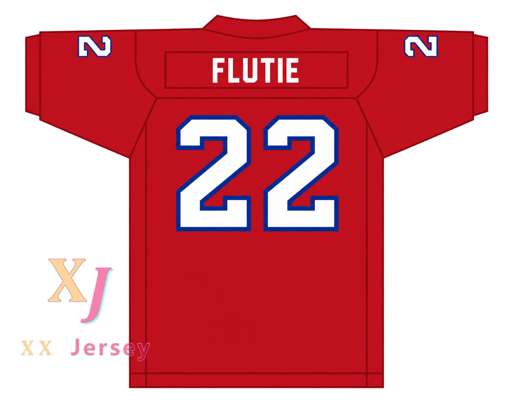 PERSONALIZA CUALQUIER Nombre Número 1985 USFL DOUG FLUTIE 22 NEW JERSEY GENERALS ROAD Camiseta de Fútbol Americana Cosida S-6XL