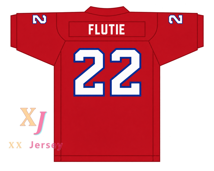 PERSONALIZA CUALQUIER Nombre Número 1985 USFL DOUG FLUTIE 22 NEW JERSEY GENERALS ROAD Camiseta de Fútbol Americana Cosida S-6XL