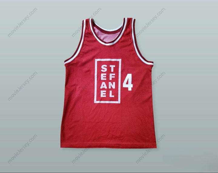 PERSONALIZADA CUALQUIER Nombre Número DEJAN BODIROGA 4 MILANO CAMISETA DE BALONCESTO Cosida Tallas S-6XL