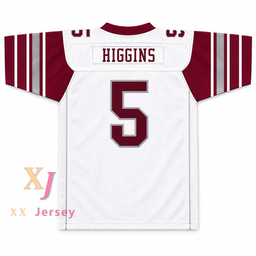 Custom Tee Higgins 5 Oak Ridge High School Wildcats Football Jersey