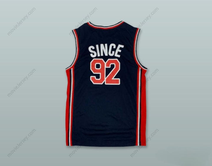 PERSONALIZA CUALQUIER Nombre Número DUTCH BROTHERS COFFEE DESDE EL 92 CAMISETA DE BALONCESTO AZUL MARINO Confeccionada Tallas S-6XL