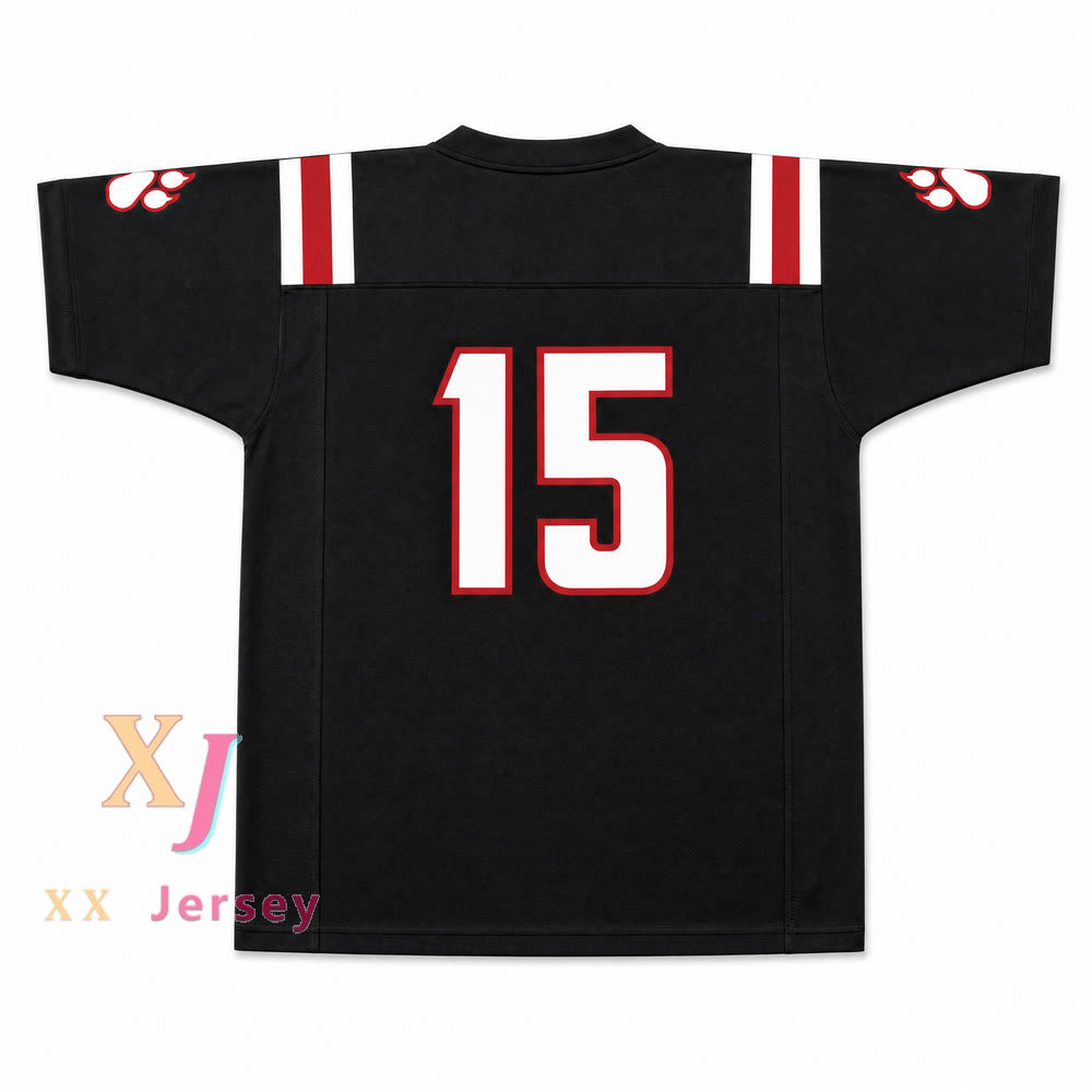 CAMISETA DE FÚTBOL PERSONALIZADA WILDCATS JAELAN PHILLIPS 15 REDLANDS EAST VALLEY HIGH SCHOOL TALLA S-6XL