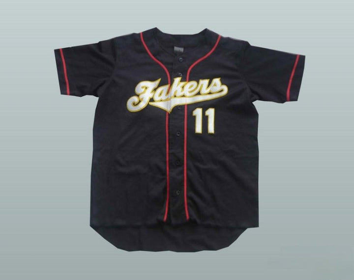 Camiseta de béisbol L. MOTODA FAKERS personalizada con cualquier nombre o número, NUEVA, costuras de primera calidad, tallas S-6XL