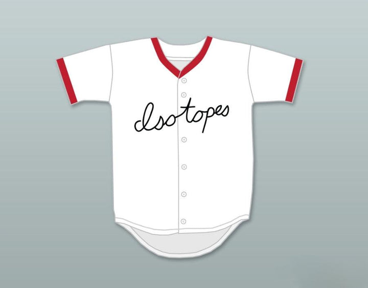 Camiseta de béisbol ISOTOPES con nombre y número personalizados, costura superior, tallas S-6XL