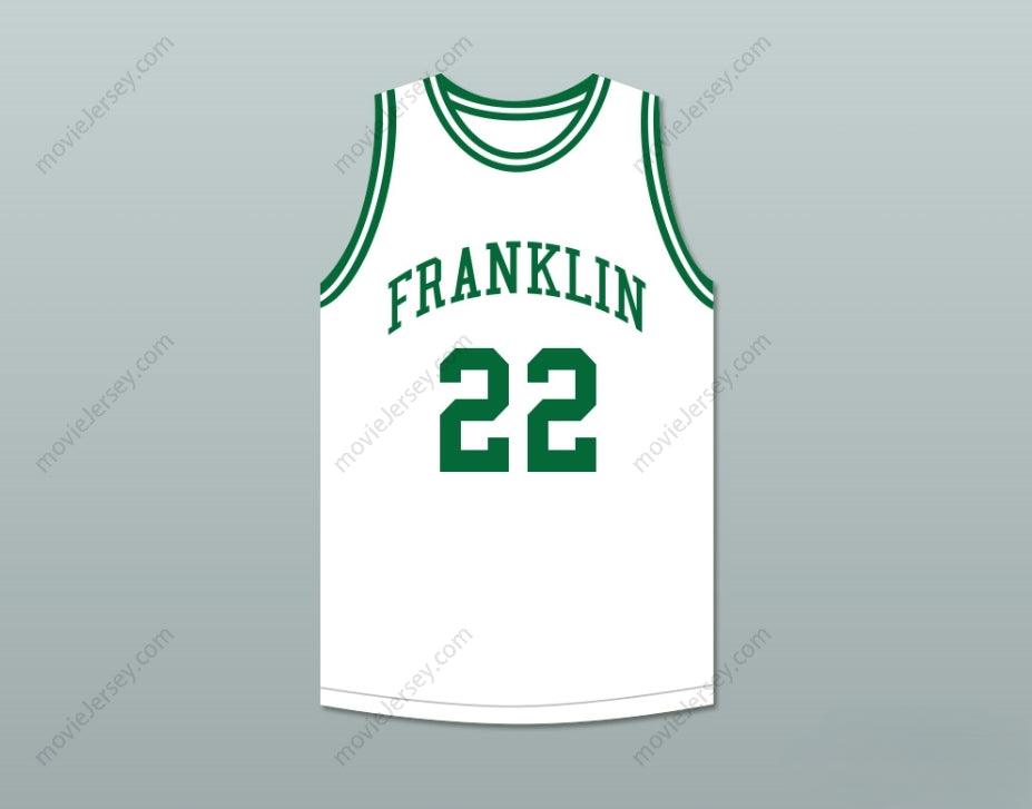 CUSTOM ANY Name Number ANDRE IGUODALA 22 FRANKLIN MIDDLE SCHOOL WHITE BASKETBALL JERSEY 2 Top Stitched S-6XL