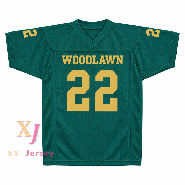 PERSONALIZA Cualquier Nombre Número TONY NATHAN 22 CAMISETA DE FÚTBOL COLONELS WOODLAWN Parte superior Cosida S-6XL