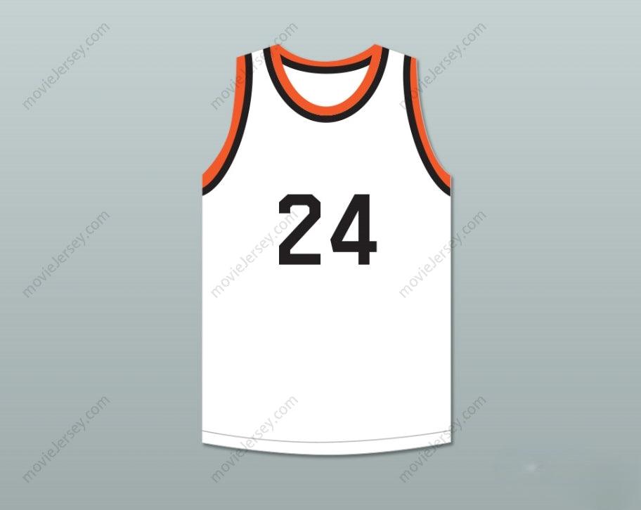 CUSTOM ANY Name Number JOE NAMATH 24 BEAVER FALLS HIGH SCHOOL TIGERS WHITE BASKETBALL JERSEY 1 Top Stitched S-6XL