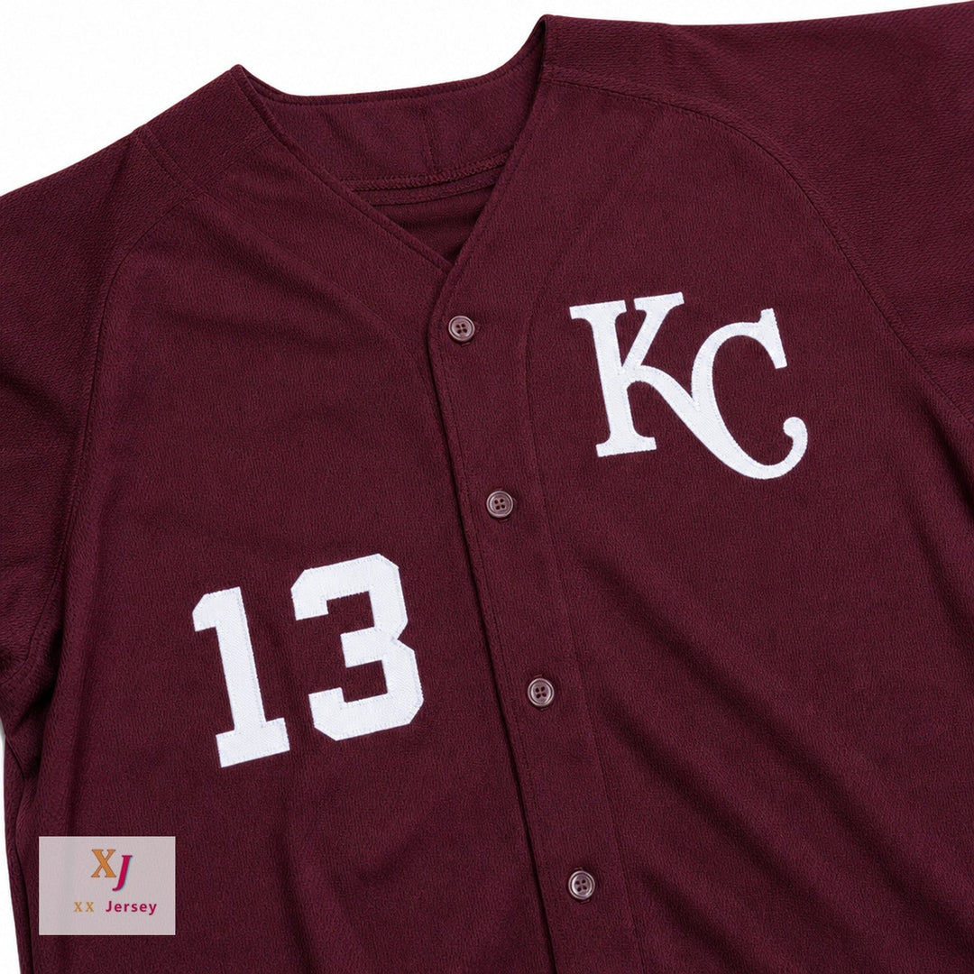 Camiseta de béisbol DEREK JETER CENTRAL HIGH SCHOOL MAROON GIANTS con nombre y número personalizados, costura superior, tallas S-6XL