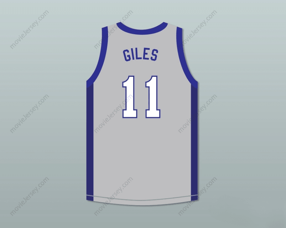 PERSONALIZADA CUALQUIER Nombre Número CAMERON GILES 11 CAMISETA BALONCESTO CENTRO RAMS Cosida Tallas S-6XL