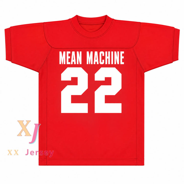 PERSONALIZA Cualquier Nombre Número BURT REYNOLDS 22 PAUL CREWE MEAN MACHINE CONVICTS Camiseta de Fútbol Cosida S-6XL