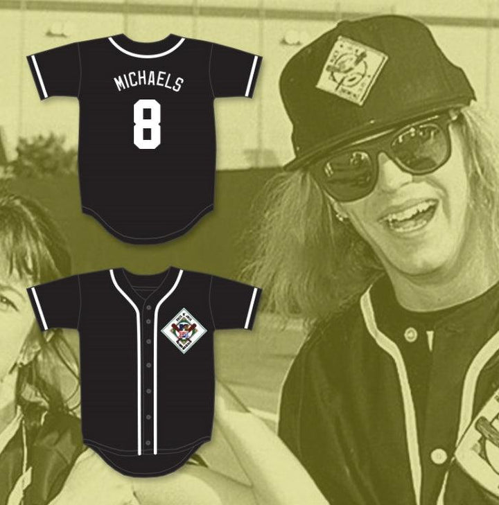 Jersey de béisbol BRET MICHAELS 8 AARDVARKS personalizado con cualquier nombre y número, 1er evento anual ROCK N' JOCK DIAMOND DERBY, costuras reforzadas, tallas S-6XL