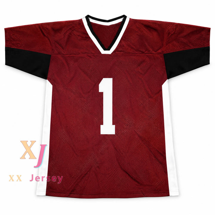 Custom Tyler Lockwood 1 Mystic Falls Timberwolves Football Jersey
