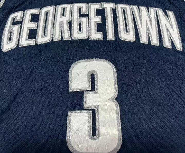 Camiseta de baloncesto retro cosida de Allen Iverson #3 Bethel High School