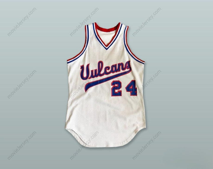 CUSTOM ANY Name Number UNIVERSITY OF HAWAII AT HILO 24 VULCANS WHITE BASKETBALL JERSEY Top Stitched S-6XL