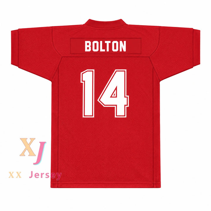 PERSONALIZAR Cualquier Nombre Número TROY BOLTON 14 EAST HIGH SCHOOL WILDCATS Camiseta de Fútbol Cosida Tallas S-6XL