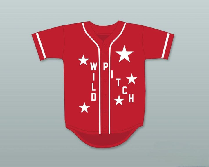 Camiseta de béisbol roja con número y nombre personalizados WILD PITCH 88, tallas S-6XL