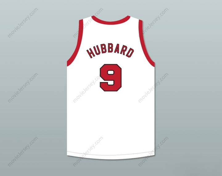 CUSTOM ANY Name Number BOB HUBBARD 9 PROVIDENCE STEAMROLLERS WHITE BASKETBALL JERSEY WITH PATCH 2 Top Stitched S-6XL