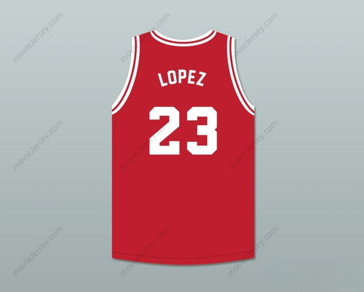 PERSONALIZADA Cualquier Nombre Número MARIO LOPEZ 23 TIJUANA PIRANHAS ROJO CAMISETA DE BALONCESTO EQUIPO DE EXPANSIÓN MEXICANO Con Costuras Reforzadas S-6XL