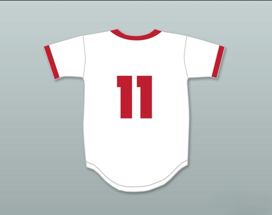 Personalizado Cualquier Nombre Número FISHBONE WALKER 11 ISOTOPES CAMISETA DE BÉISBOL Costura Superior S-6XL