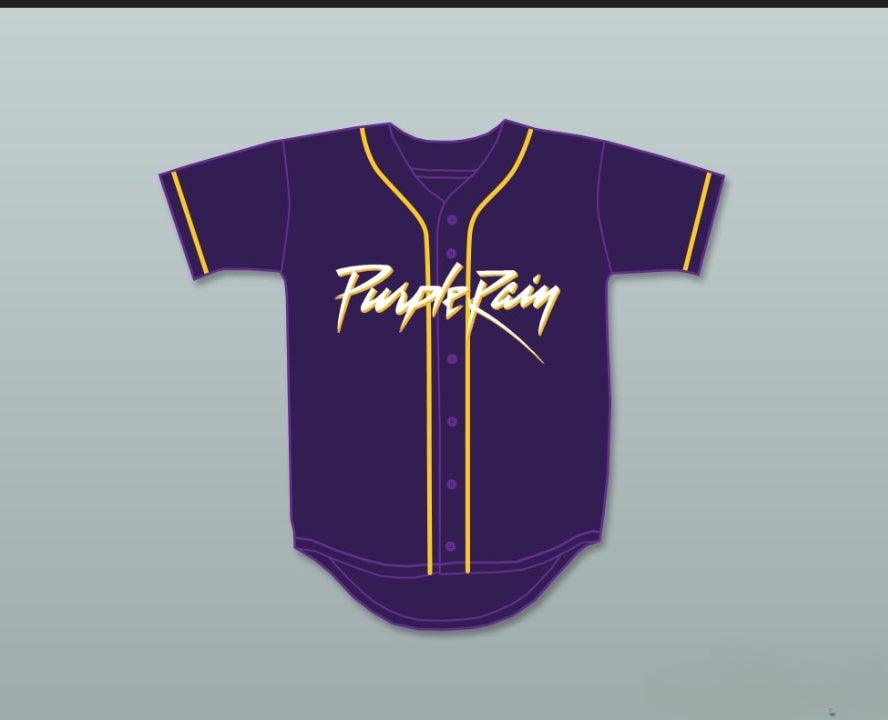 Camiseta de béisbol PRINCE TRIBUTE PURPLE RAIN personalizada con cualquier nombre y número, bordada, tallas S-6XL