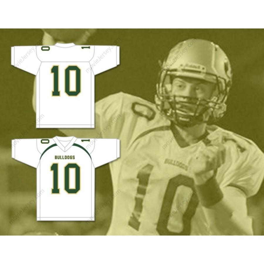 PERSONALIZA CUALQUIER Nombre Número JOE BURROW 10 ATHENS HIGH SCHOOL BULLDOGS Camiseta de fútbol Bordada Tallas S-6XL