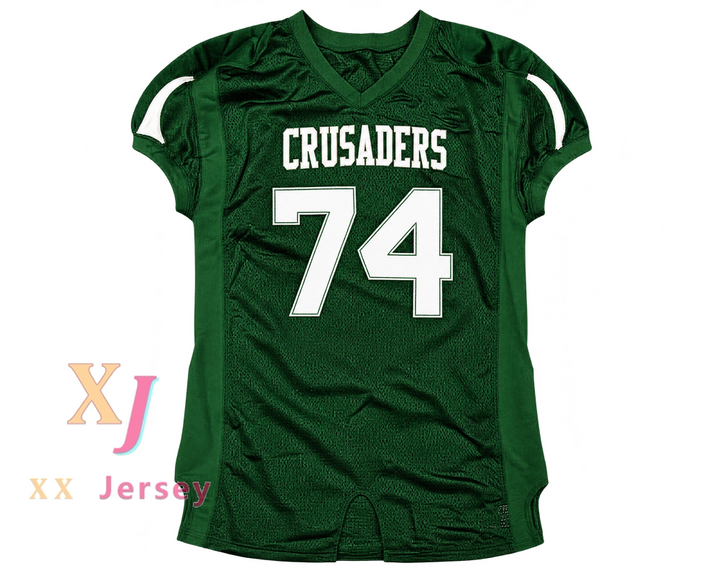PERSONALIZA Cualquier Nombre Número THE BLIND SIDE MICHAEL OHER 74 CRUSADERS HIGH SCHOOL Camiseta de Fútbol Americana con Costura Superior Tallas S-6XL