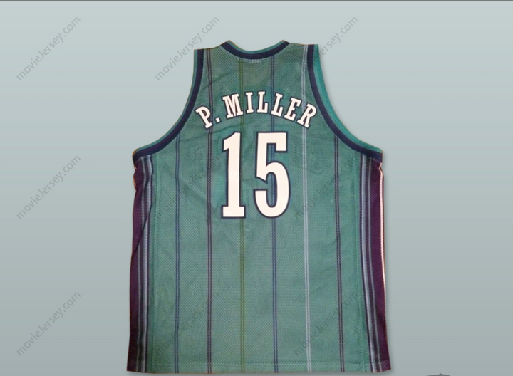 Custom Any Name Number Master P Percy Miller 15 Pro Career Green Basketball Jersey Top Stitched S-6XL