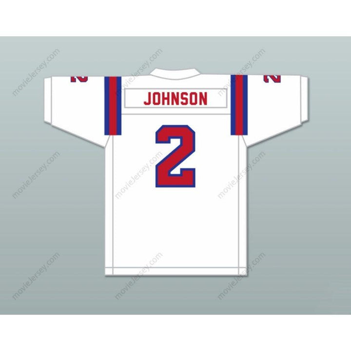 PERSONALIZA Cualquier Nombre Número 1983 USFL TRUMAINE JOHNSON 2 CHICAGO BLITZ ROAD Camiseta de Fútbol Americana Cosida S-6XL