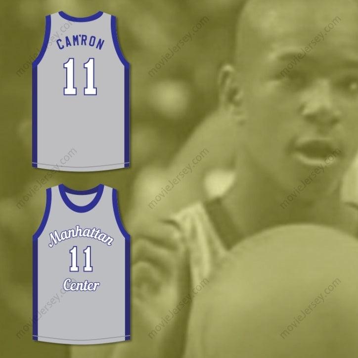 CAMISETA DE BALONCESTO RAPPER CAM'RON 11 DE LOS RAMS PERSONALIZADA CON CUALQUIER NOMBRE Y NÚMERO, TALLAS S-6XL, BORDADO CENTRAL