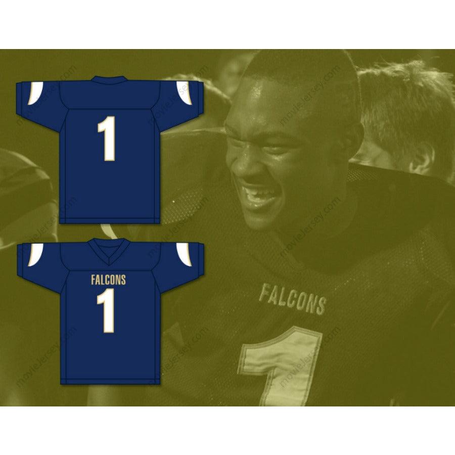 PERSONALIZA CUALQUIER Nombre Número STEFON DIGGS 1 OUR LADY OF GOOD COUNSEL HIGH SCHOOL FALCONS Camiseta de Fútbol con Costuras S-6XL