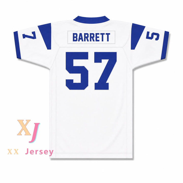 CAMISETA DE FÚTBOL AMERICANA SHAQUIL BARRETT 57 BOYS TOWN HIGH SCHOOL BORDADA S-6XL