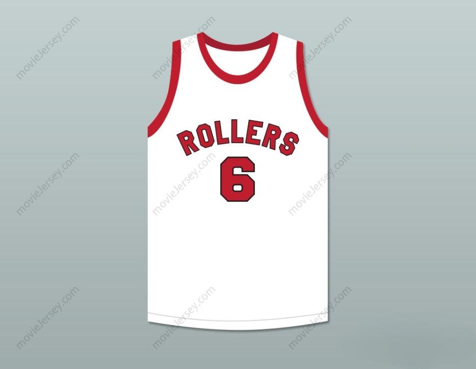CUSTOM ANY Name Number HANK BEENDERS 6 PROVIDENCE STEAMROLLERS WHITE BASKETBALL JERSEY 4 Top Stitched S-6XL