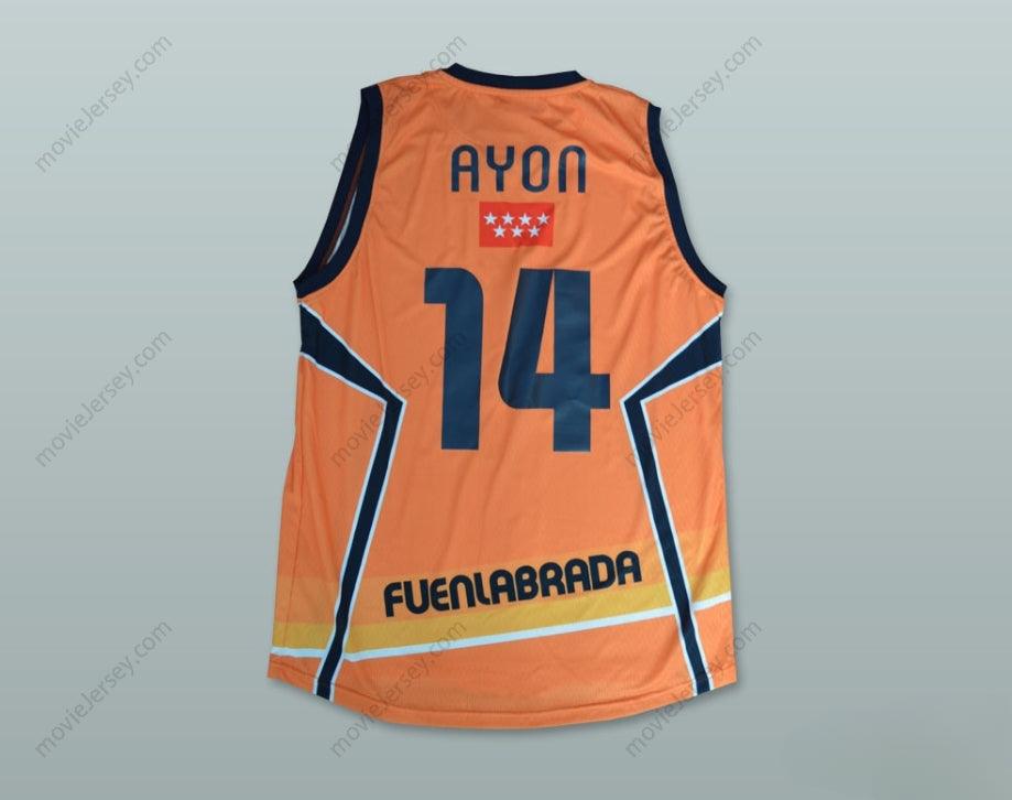 PERSONALIZA Cualquier Nombre Número GUSTAVO AYON 14 BALONCESTO FUENLABRADA CAMISETA DE BALONCESTO Cosido S-6XL
