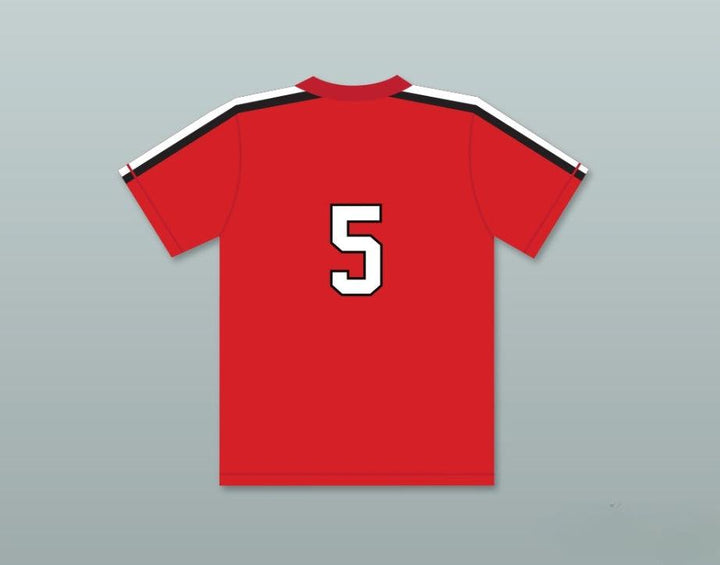 Personaliza Cualquier Nombre Número JIM SWANSON 5 CAMISETA DE BÉISBOL LOS BASTARDOS GOLPEADOS DEL BÉISBOL Costura Superior S-6XL