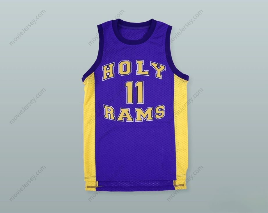 PERSONALIZA CUALQUIER Nombre Número JOHN WALL 11 WORD OF GOD CHRISTIAN ACADEMY HOLY RAMS CAMISETA DE BALONCESTO con Costuras S-6XL