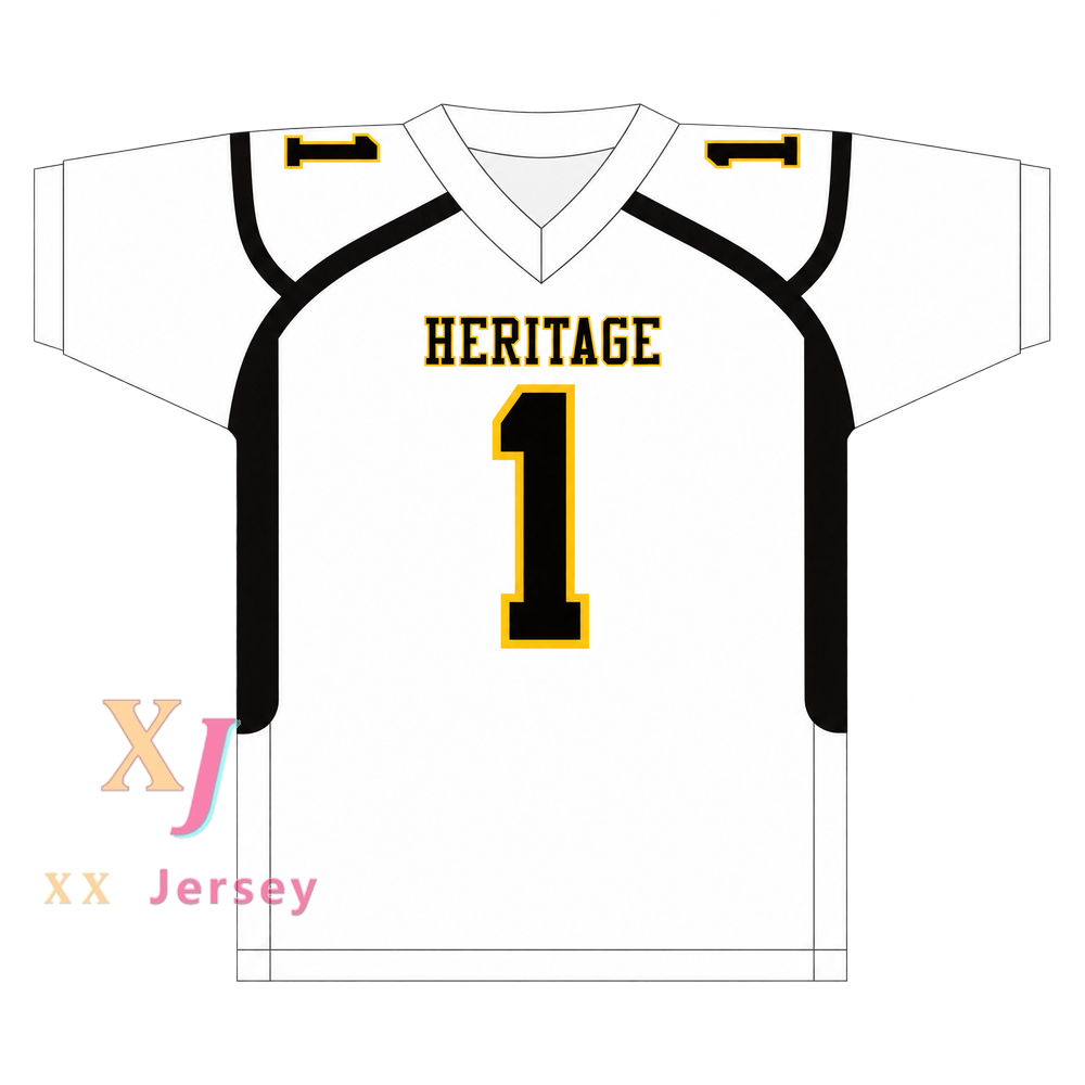 Custom Sony Michel 1 American Heritage School Patriots Football Jersey