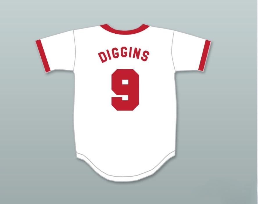 Camiseta de béisbol con botones y costuras SMASH DIGGINS 9 ISOTOPES, personalizada con cualquier nombre y número, tallas S-6XL