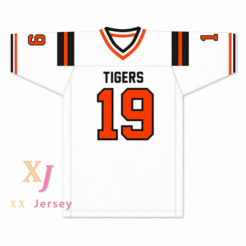 CUSTOM Name JOE NAMATH 19 BEAVER FALLS HIGH SCHOOL TIGERS FOOTBALL JERSEY S-6XL