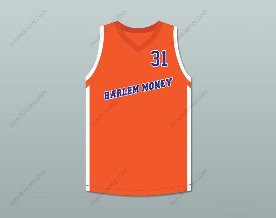 CUSTOM ANY Name Number REGGIE MILLER LIGHTS 31 HARLEM MONEY BASKETBALL JERSEY UNCLE DREW Top Stitched S-6XL