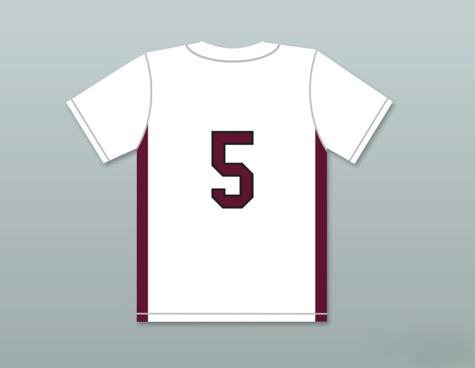 Personalizado Cualquier Nombre Número PATRICK MAHOMES 5 WHITEHOUSE HIGH SCHOOL WILDCATS CAMISETA DE BÉISBOL BLANCA 1 Costura Superior S-6XL