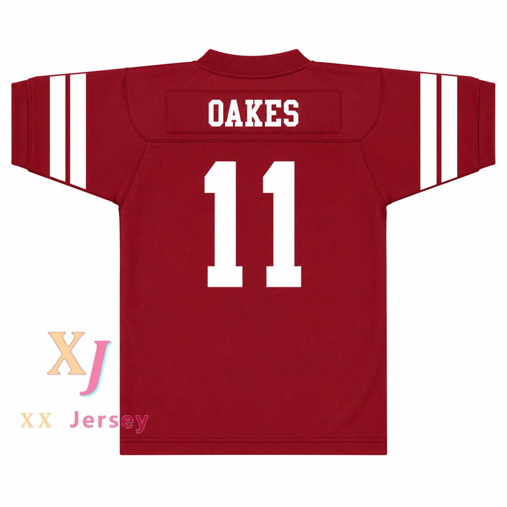 Custom Walter Oakes 11 Hillman College Football Jersey