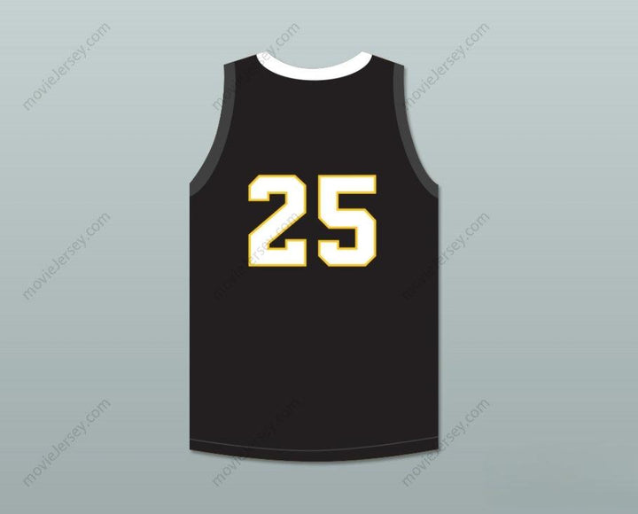 PERSONALIZA CUALQUIER Nombre Número DWYANE WADE 25 HAROLD L. RICHARDS HIGH SCHOOL BULLDOGS CAMISETA DE BALONCESTO NEGRA Talla S-6XL con 5 PESPUNTES